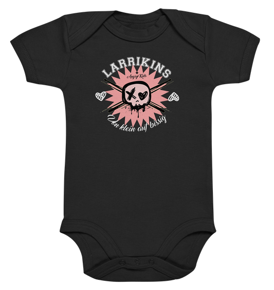 Larrikins Angry Kids - Organic Baby Bodysuite