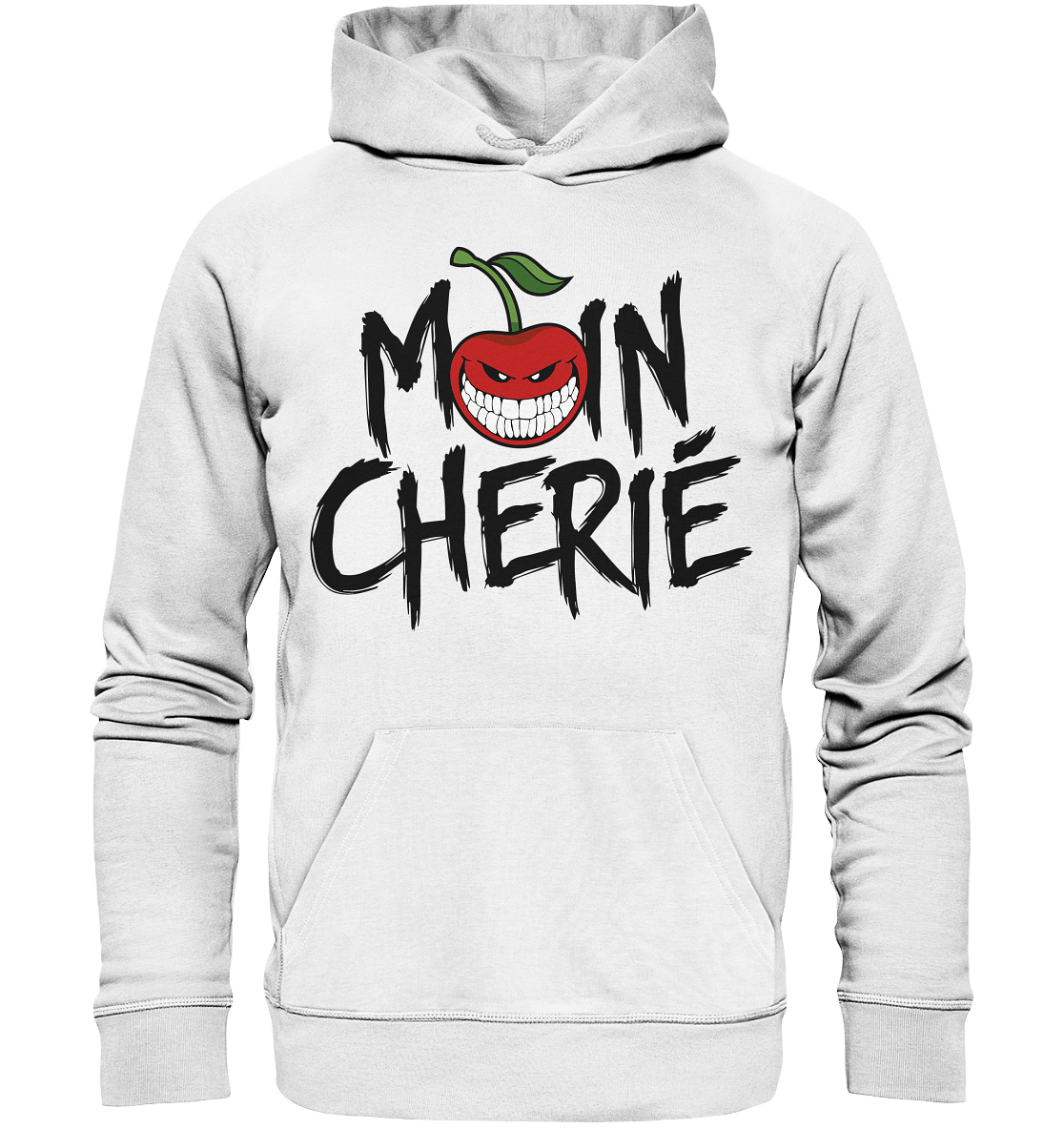 Moin Cherié - Logo schwarz - Organic Basic Hoodie