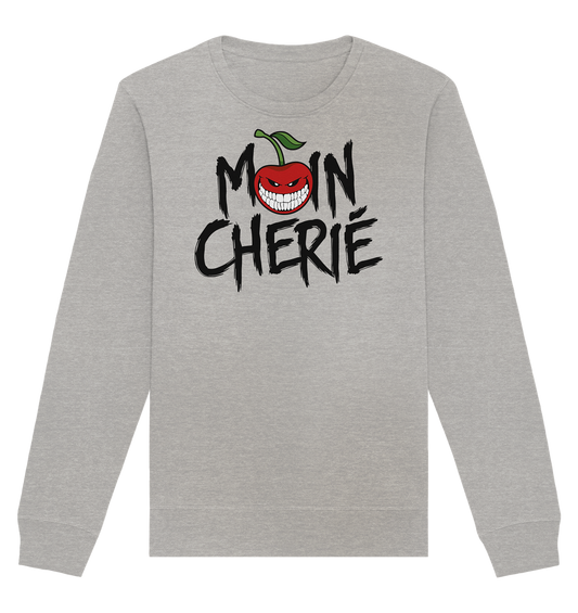 Moin Cherié - Logo schwarz - Organic Basic Unisex Sweatshirt