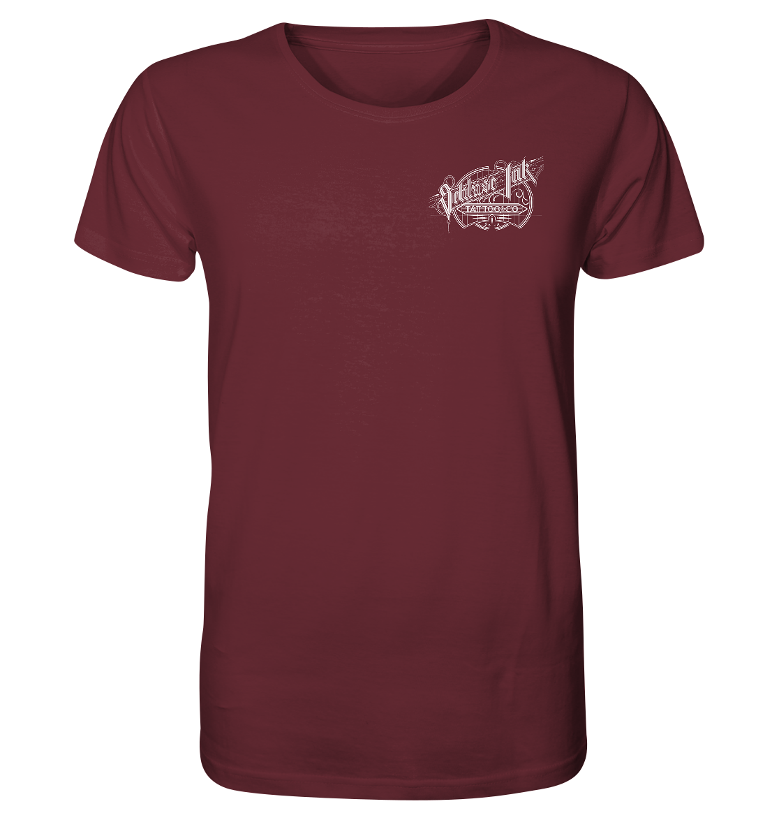 Schlüse-Ink® Kreuzstich - Organic Shirt dunkel